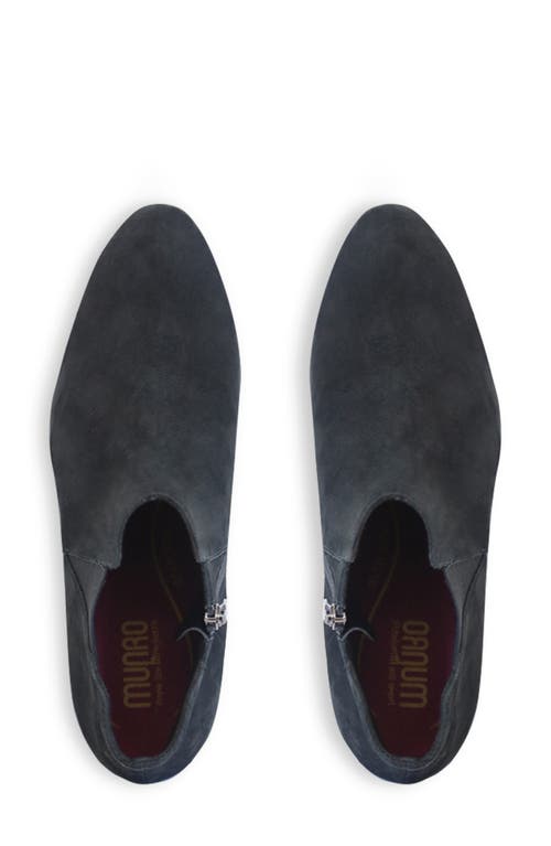 Munro Jackson Chelsea Boot In Black Nubuck