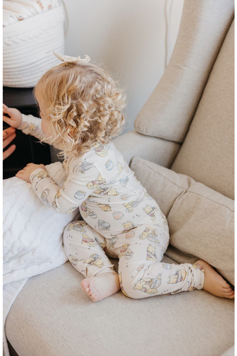 Hunny Winnie the Pooh Fitted Two-Piece Pajamas, Alternate, color, HUNNY