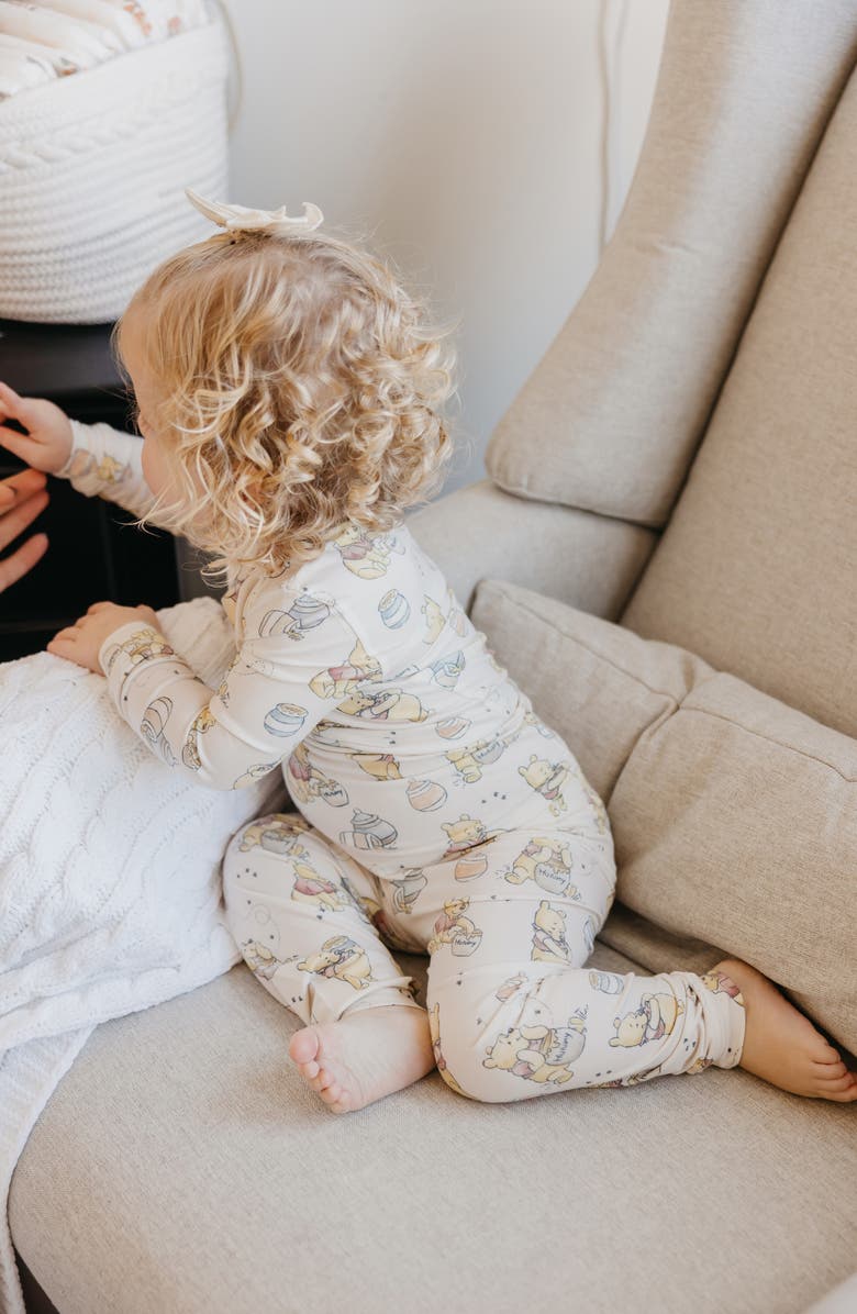 Copper Pearl Hunny Winnie the Pooh Fitted Two-Piece Pajamas, Alternate, color, Hunny