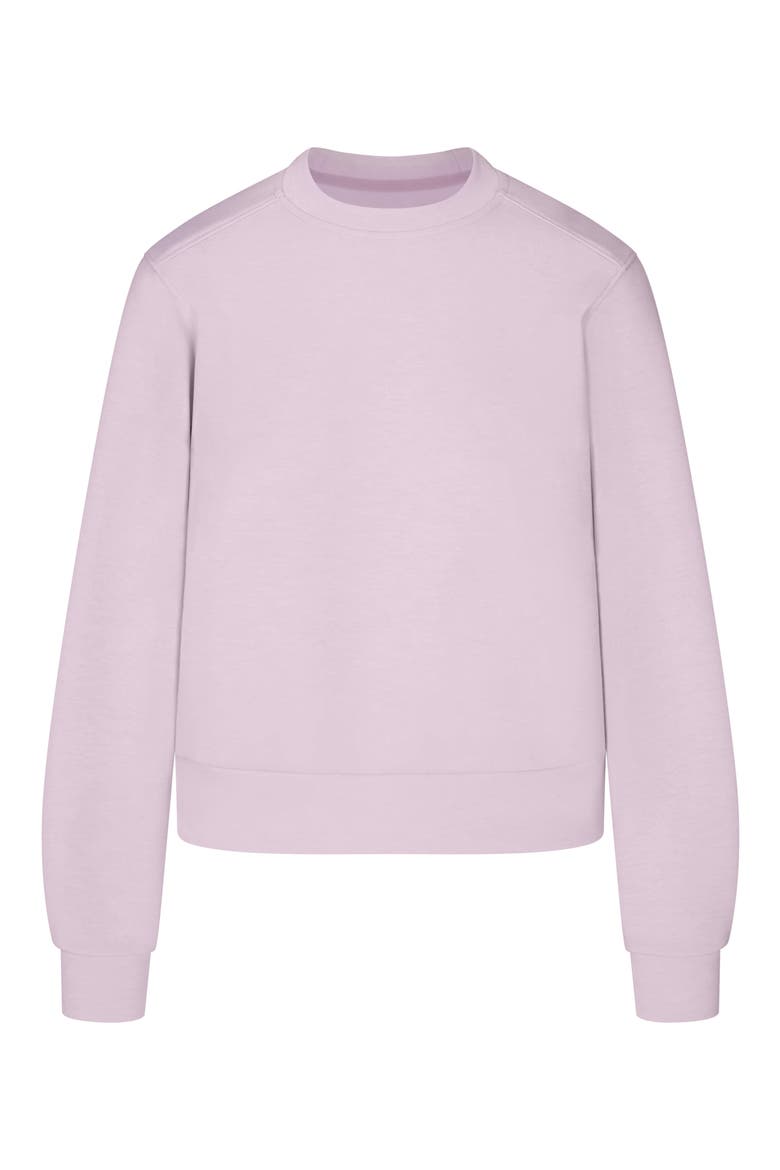 Lily Lightweight Crewneck Sweatshirt, Main, color, PETAL PINK