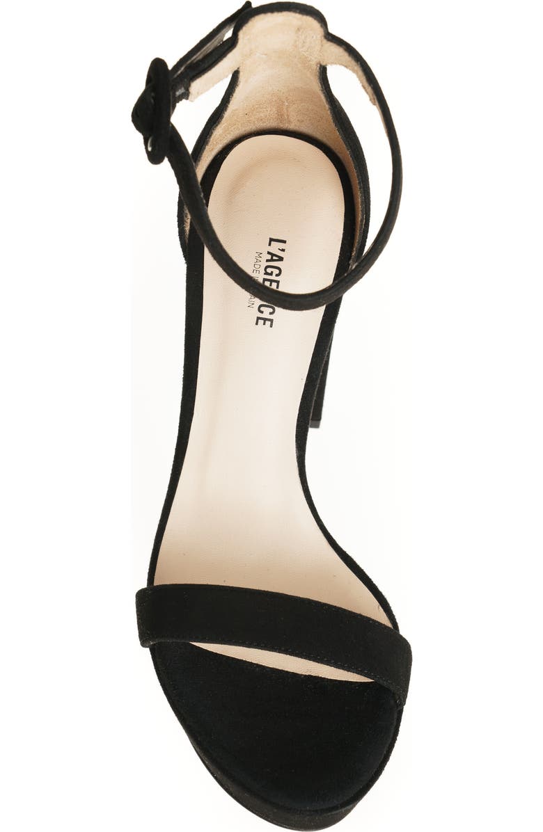 L'AGENCE Cecile Ankle Strap Sandal, Alternate, color,