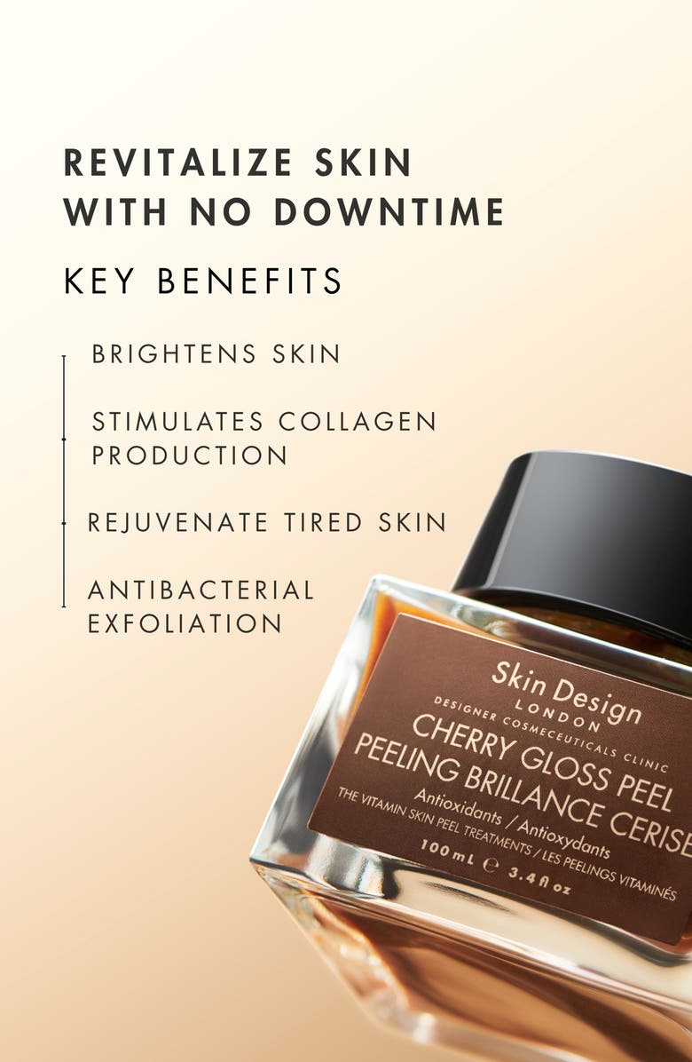 Skin Design London Cherry Gloss Peel, Alternate, color,