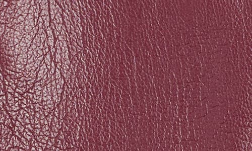 Ted Baker London Bow Faux Leather Gloves In Burgundy