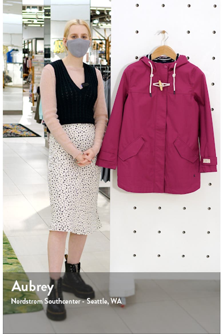 Women's Coast Waterproof Hooded Raincoat video