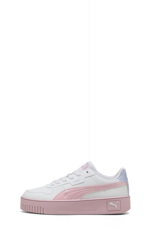 Puma Kids' Carina Street Platform Sneaker In Pink