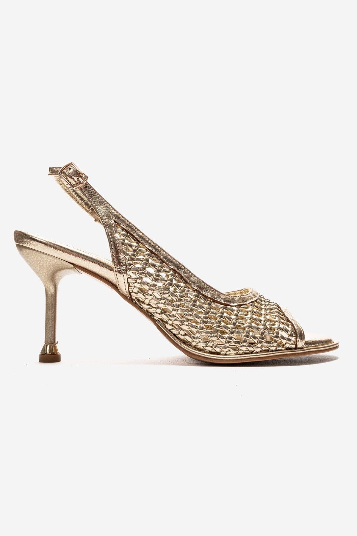 Bonito Stiletto Sandal, Alternate, color, Gold