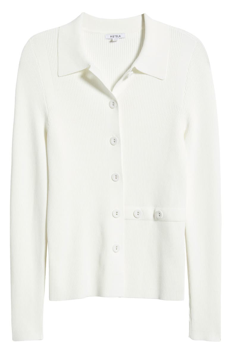 Pistola Kealy Rib Cardigan, Alternate, color,