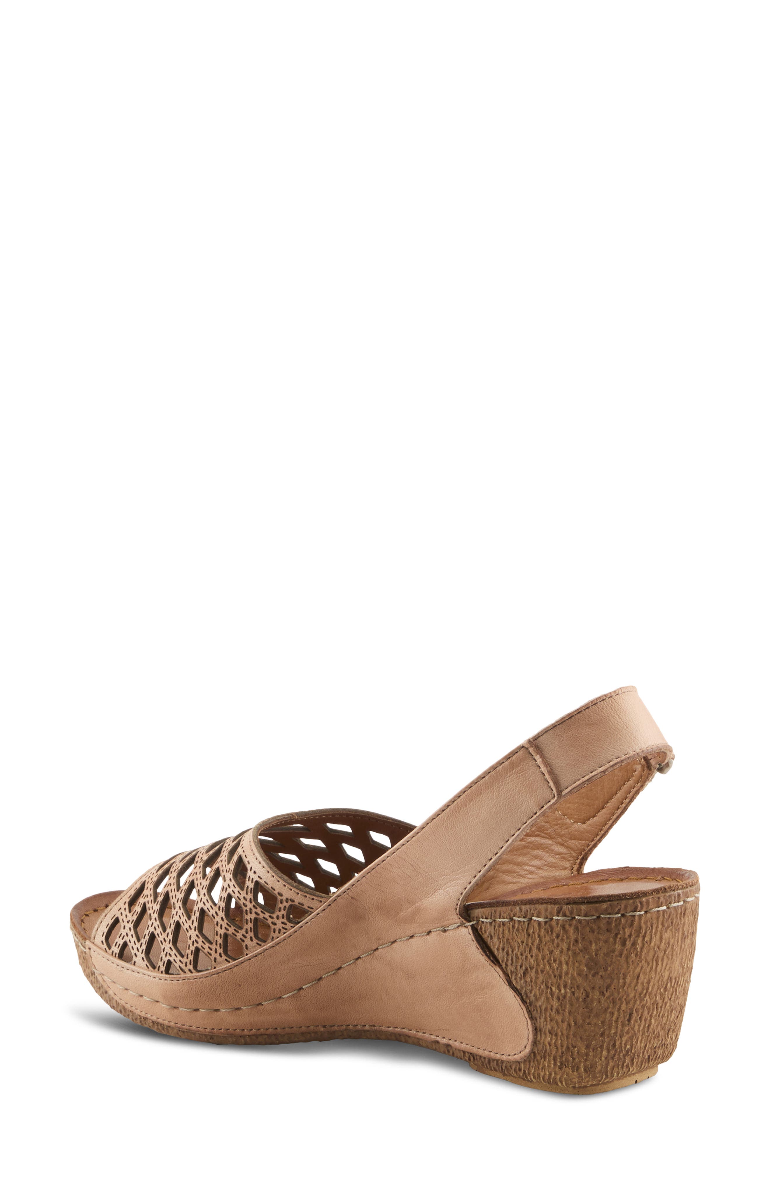 Denair Sandal, Alternate, color, PEACH