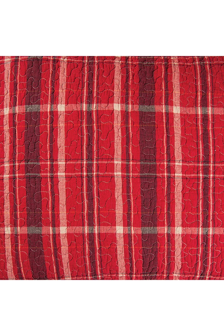Collin Red Full Queen Quilt Coverlet, Alternate, color, Red