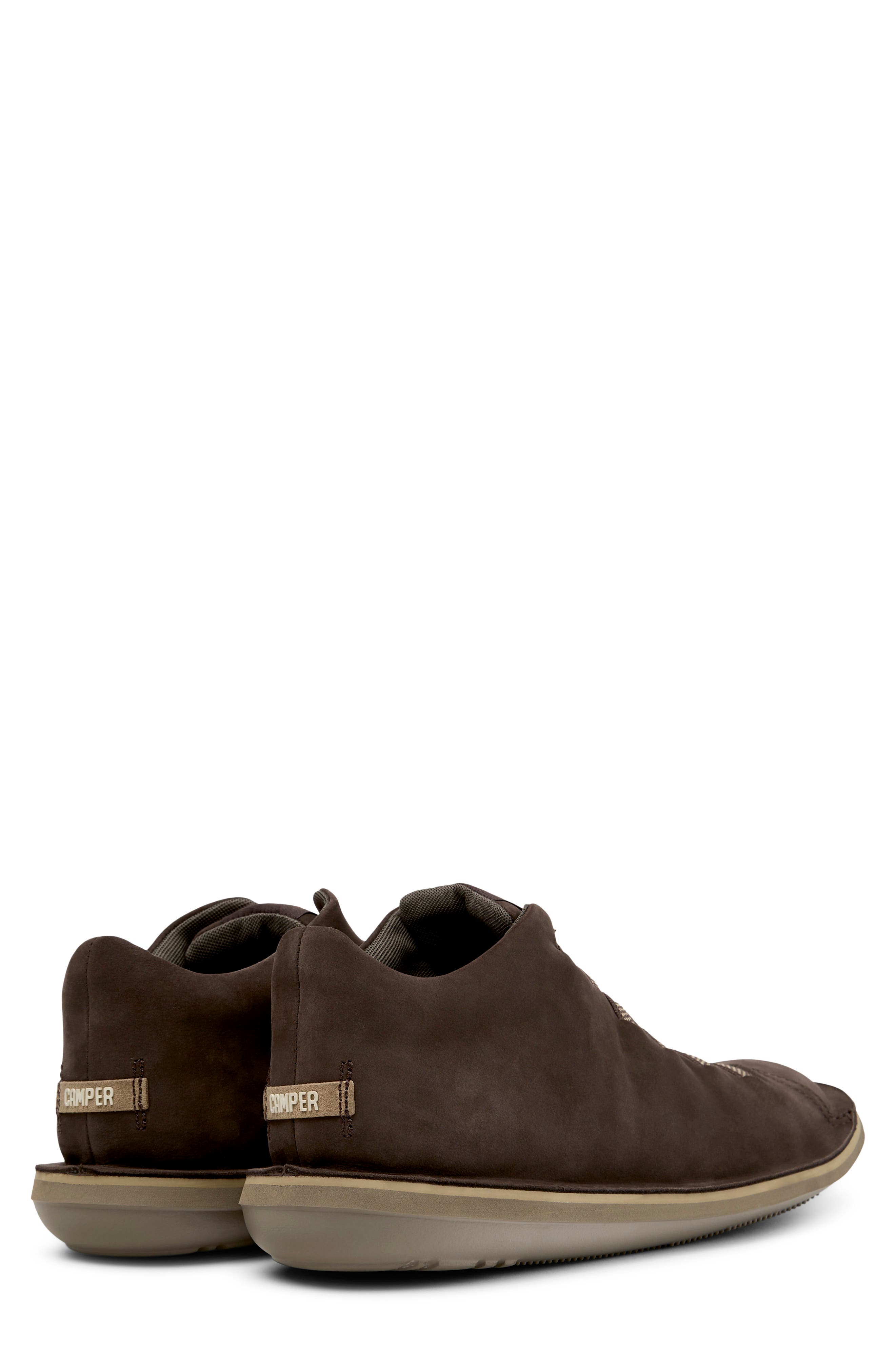 Beetle Leather Boot, Alternate, color, DARK BROWN