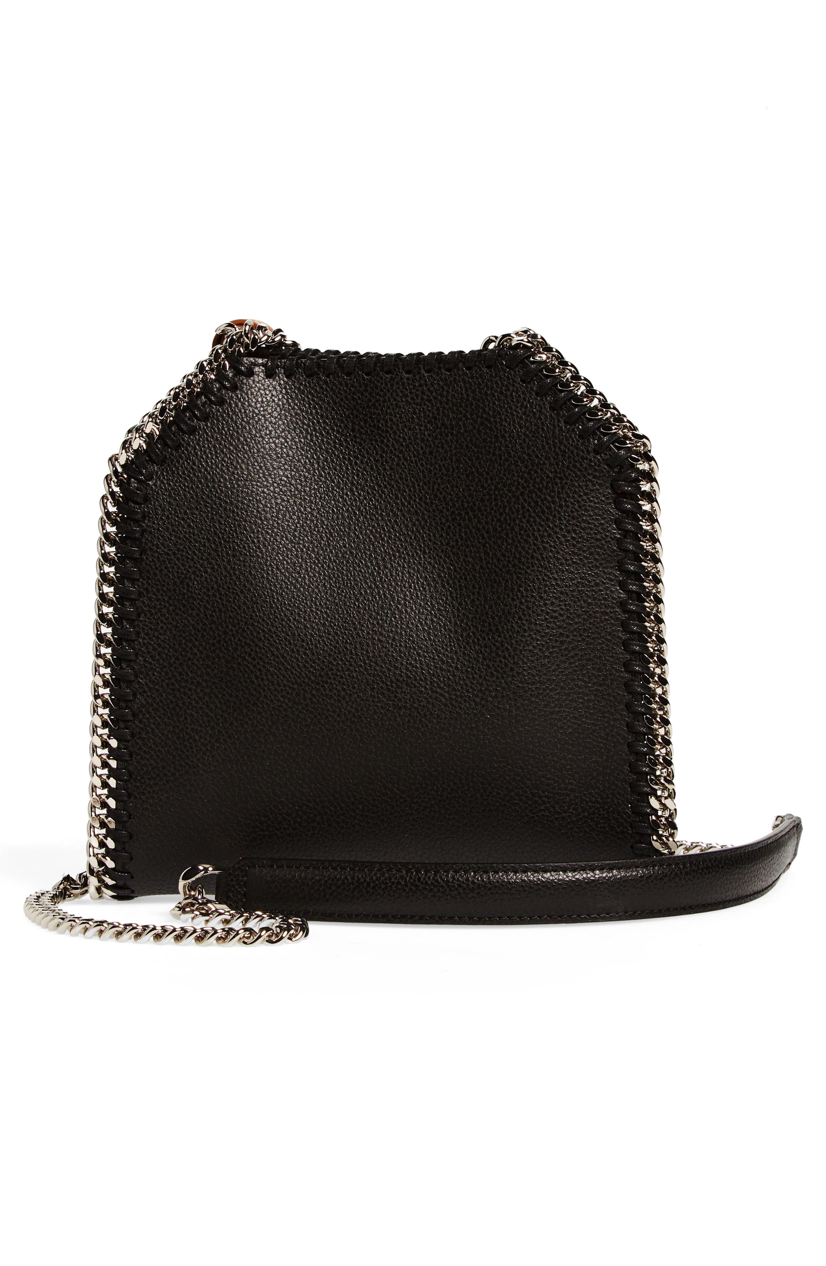 Stella McCartney Tiny Falabella Faux Leather Tote, Alternate, color, 