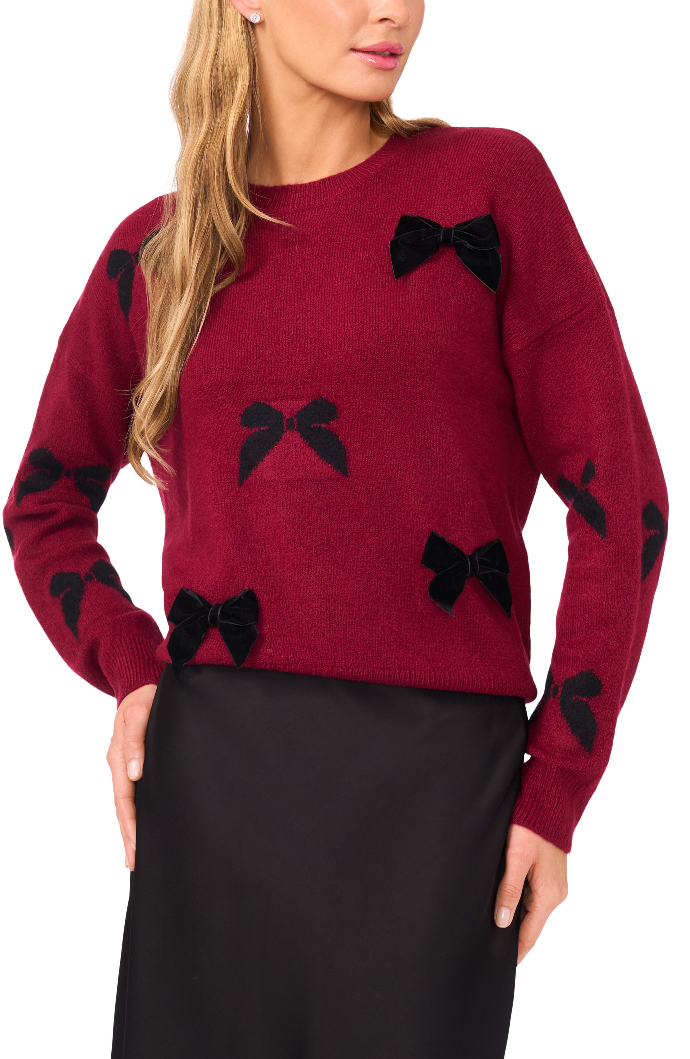 Bow Crewneck Sweater