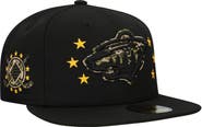 New Era Men's New Era  Black Minnesota Wild Military Appreciation Digital Camo Stars 59FIFTY Fitted Hat