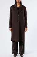 Marina Rinaldi Zarina Mixed Media Virgin Wool Blend Coat