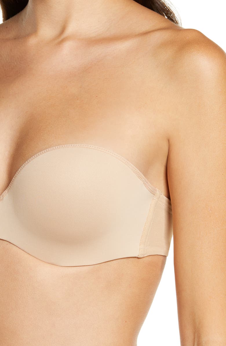 Le Mystère Versatile Strapless Underwire Bra, Alternate, color,