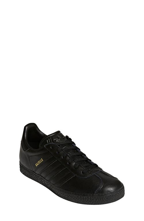 Adidas Originals Boys Gazelle In Black/black/black