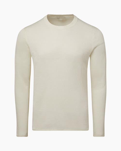 Onia Kevin Crewneck Linen Sweater