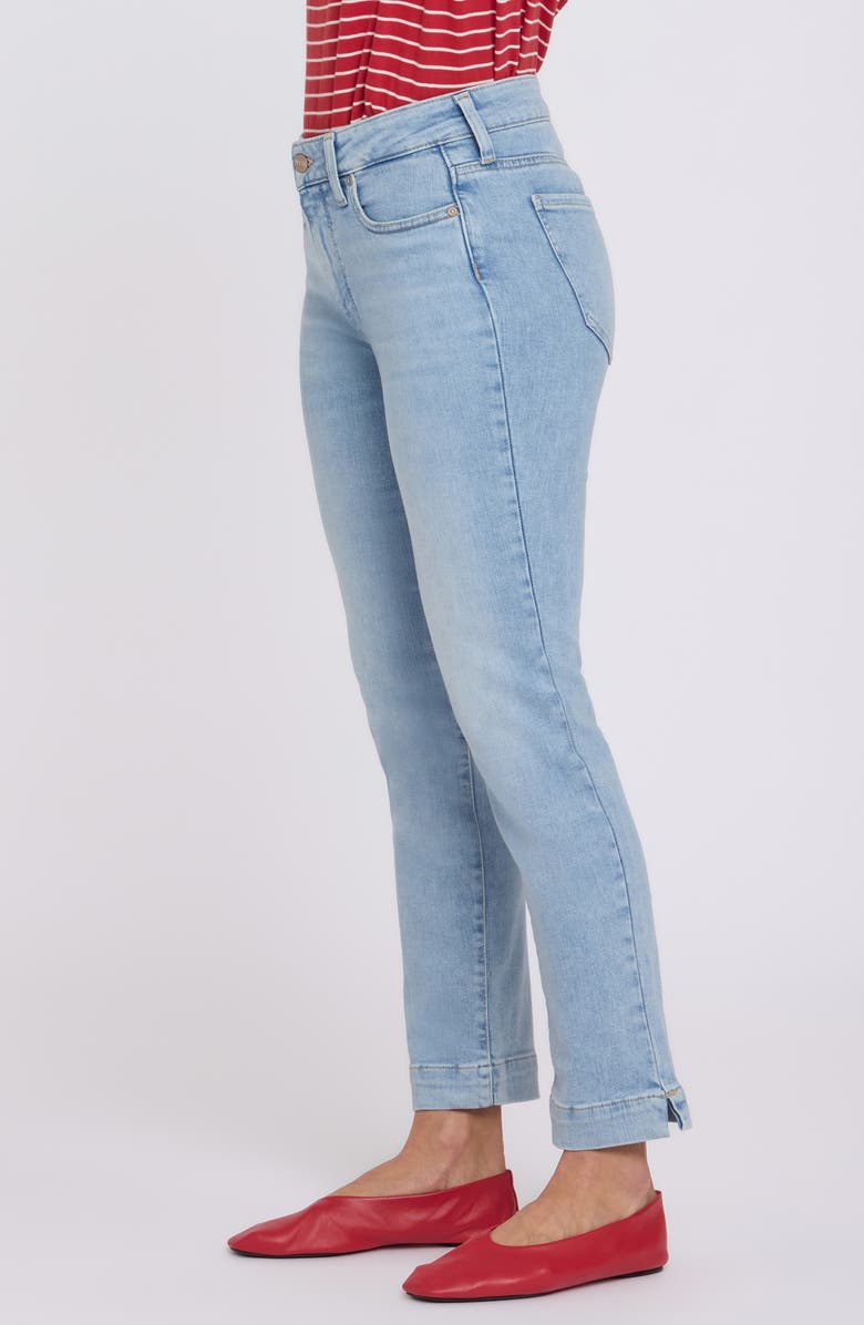 NYDJ Sheri Ankle Slim Straight Leg Jeans, Alternate, color, Keys View