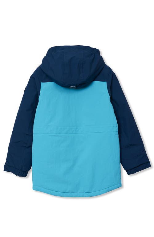 Lands' End Kids Squall Waterproof Insulated Winter Parka In Blue