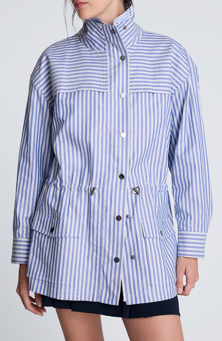 Kenneth Cole Stripe Cotton Jacket, Main, color,