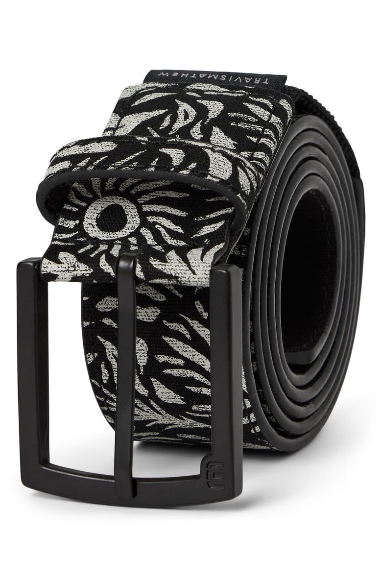 TravisMathew Night Stroll Belt, Main, color, Black