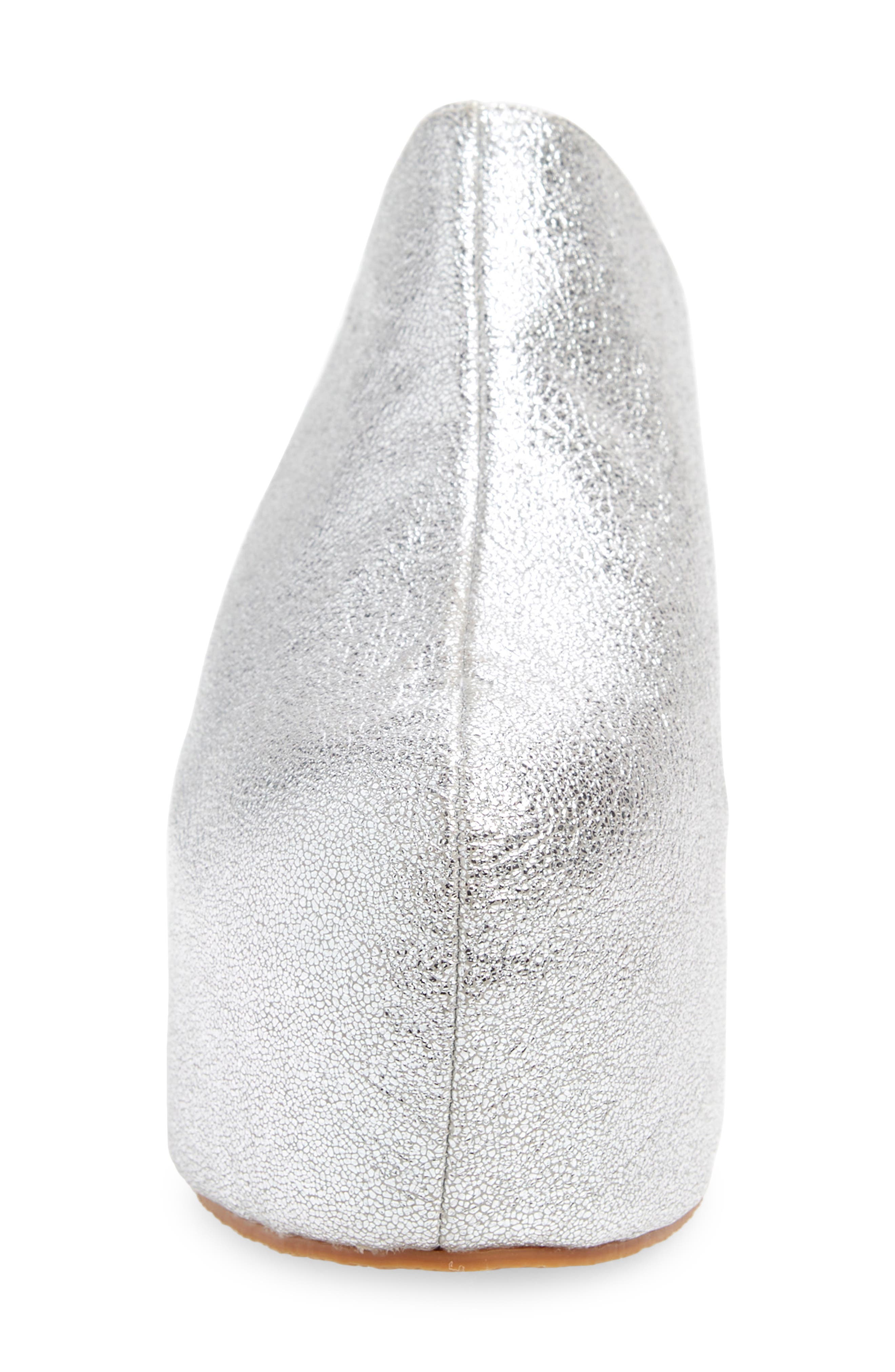 AZALEA WANG Lizzy Metallic Platform Clog, Alternate, color, 