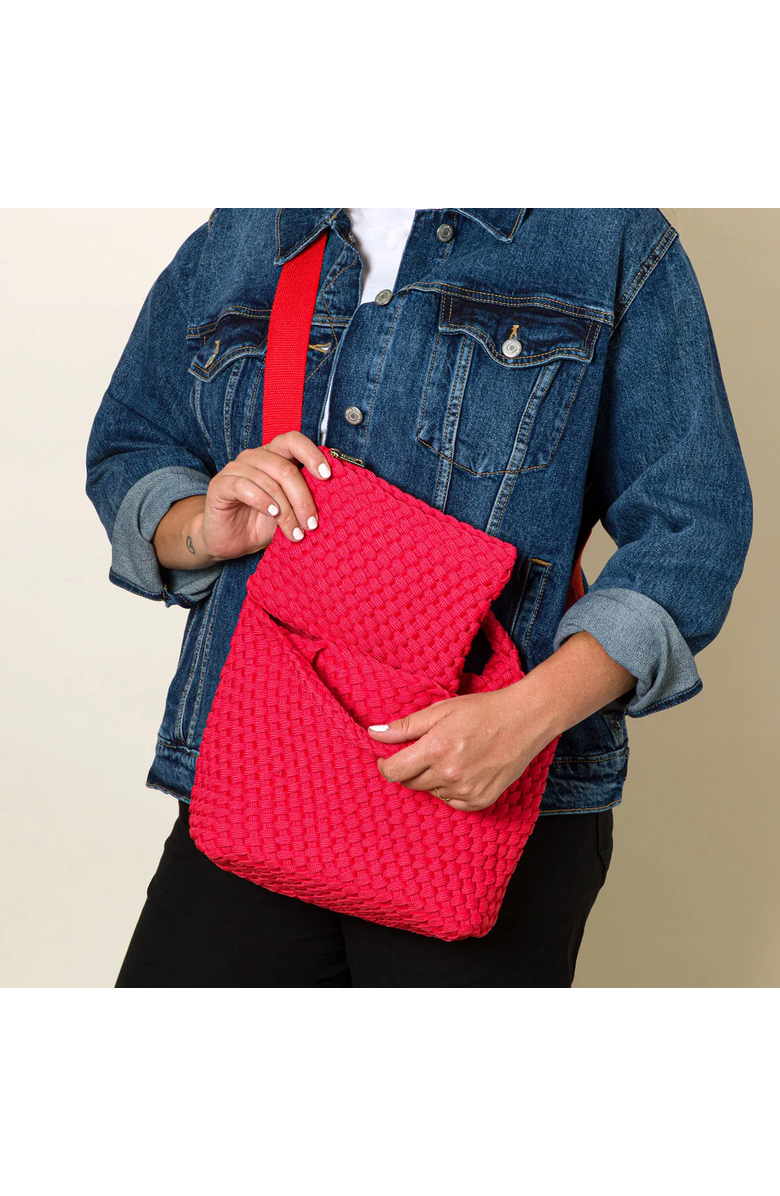 Uncommon Goods Woven Shoelace Crossbody by Sol and Selene INC, Alternate, color, Small Mint