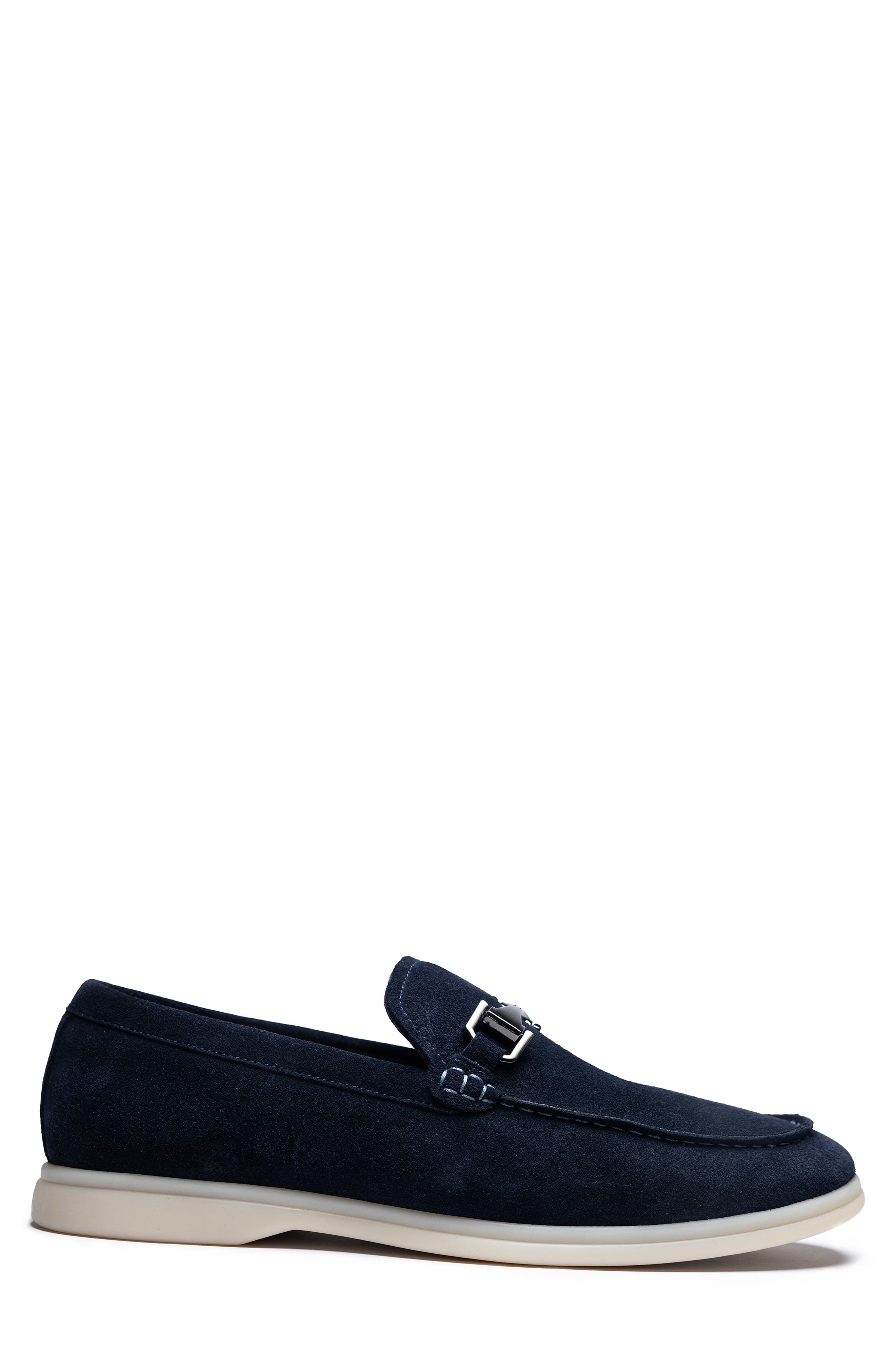 TailorByrd Mikey Bit Loafer, Alternate, color, Navy
