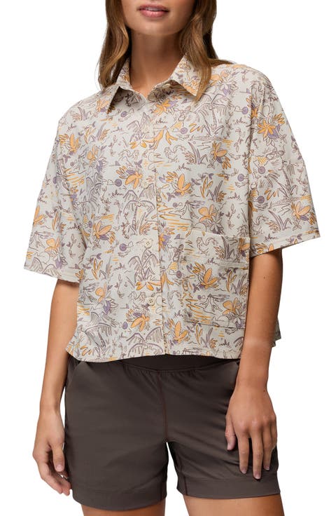 Railay Crop Button-Up Shirt
