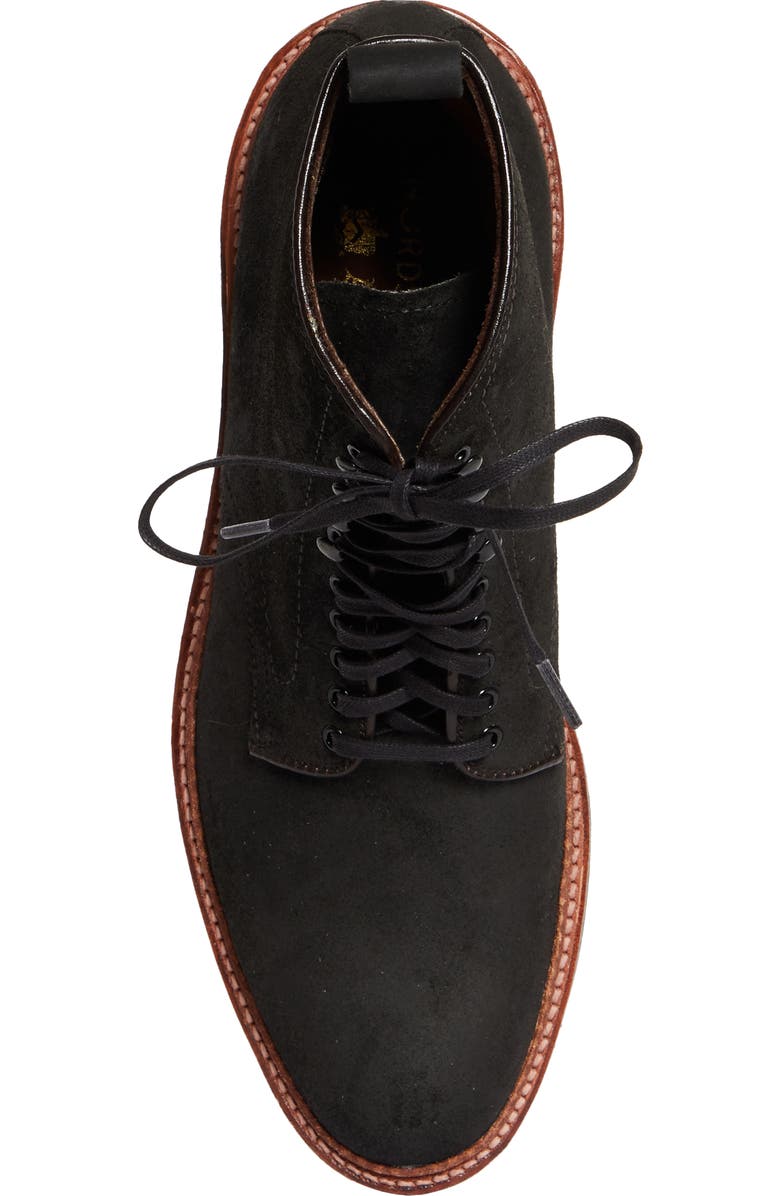 Alden Plain Toe Boot, Alternate, color, Black