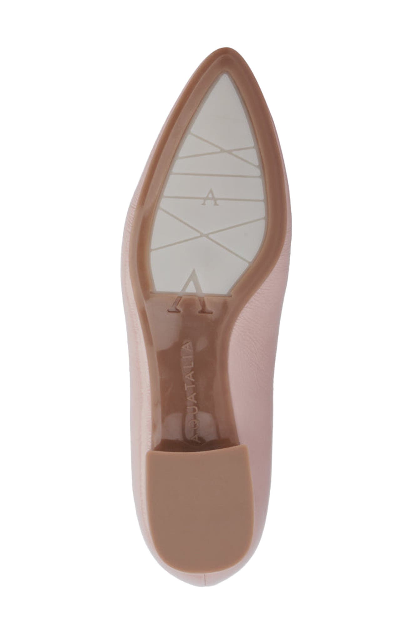 Aquatalia Penina WeatherproofFlat, Alternate, color, Light Beige