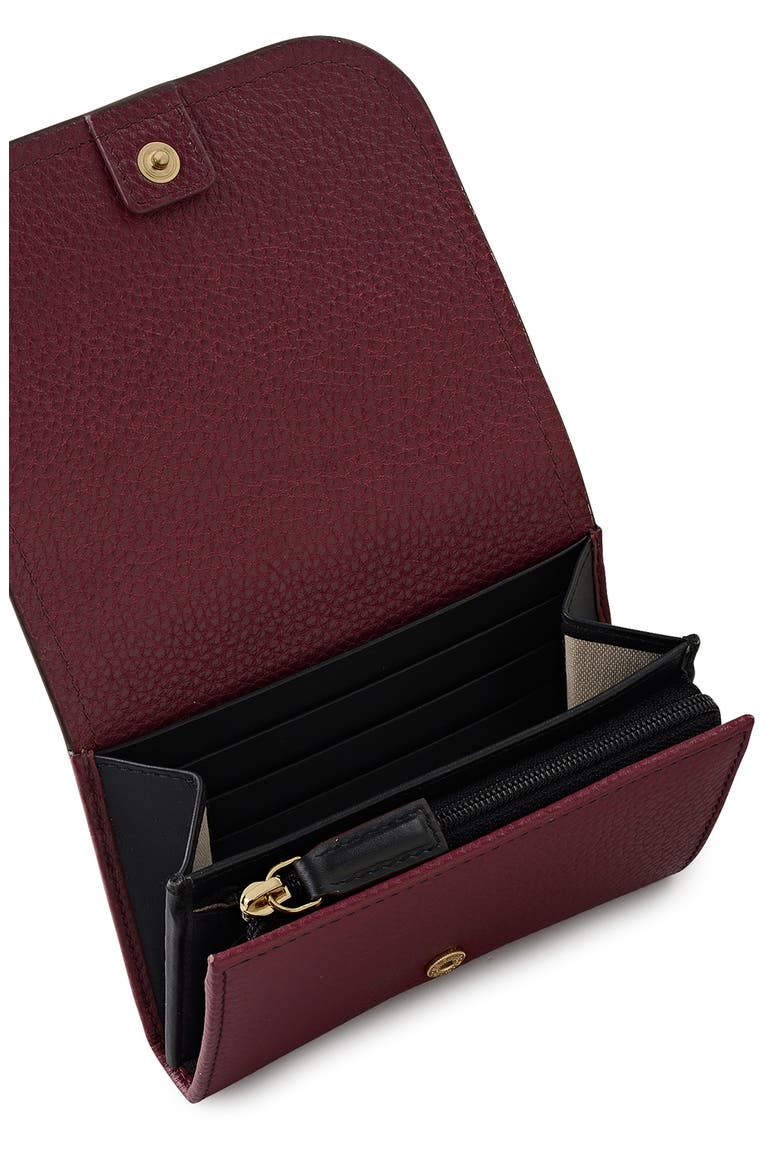 Medium Maldon Mews Wallet, Alternate, color, DARK CHERRY
