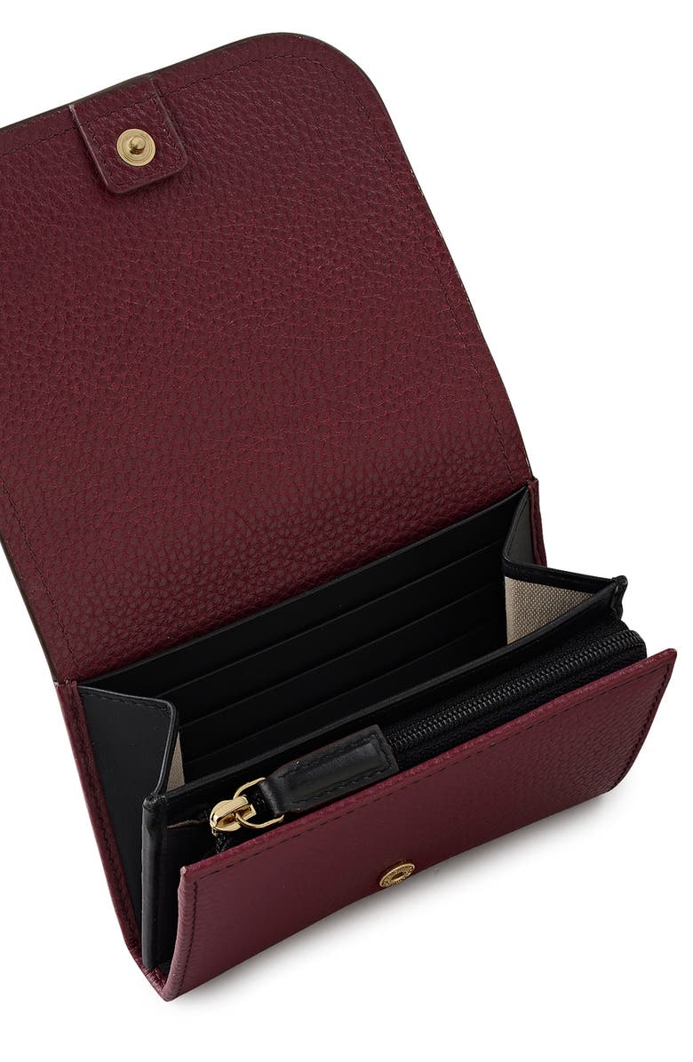 Radley Medium Maldon Mews Leather Wallet, Alternate, color, Dark Cherry