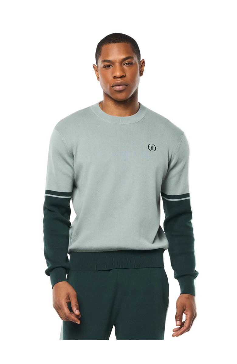 Sergio Tacchini Giovane Crewneck, Main, color, Slate Gray
