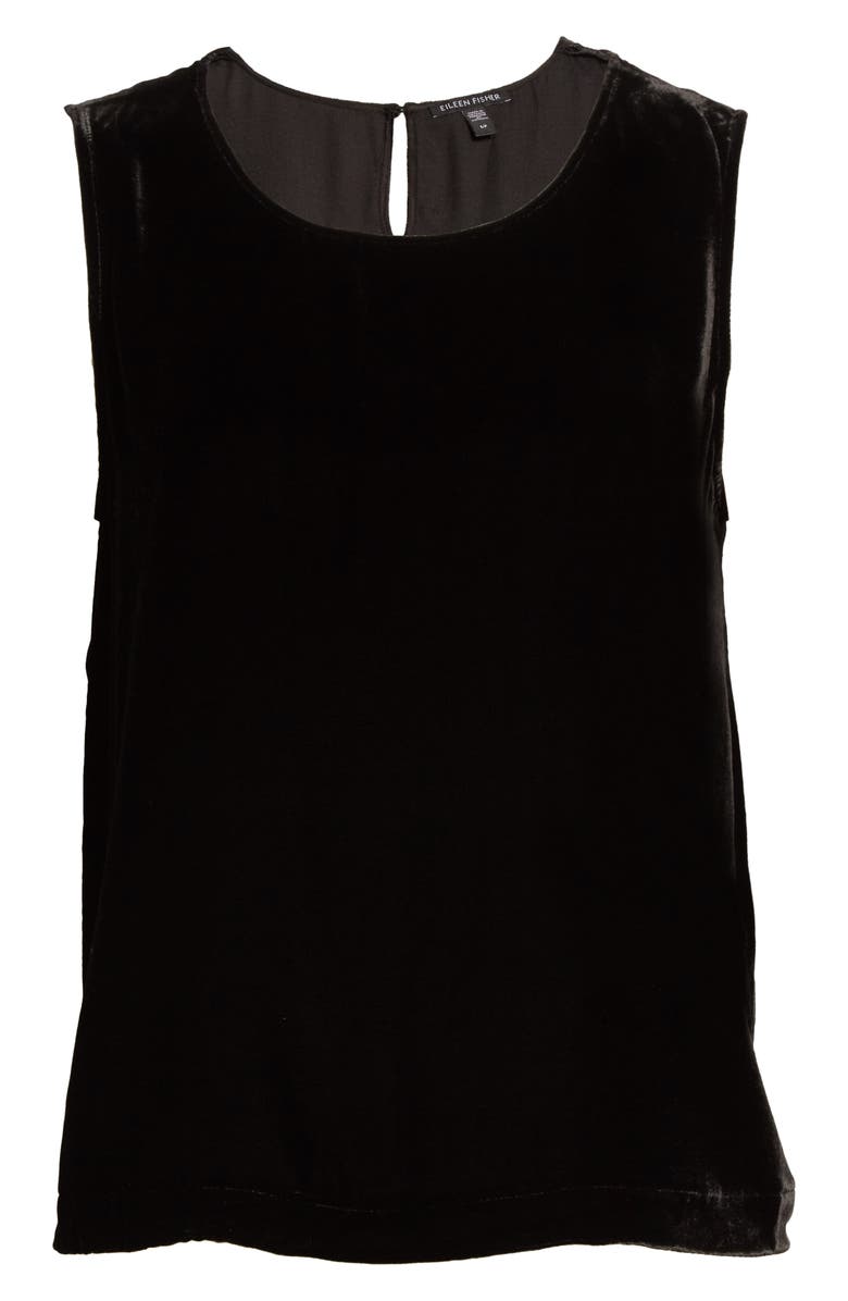 Eileen Fisher Velvet Tank Top, Alternate, color,