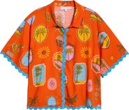 SUGARLIPS Maury Postcard Shirt