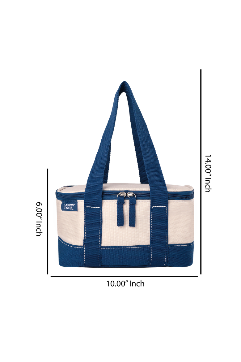 Rectangular Small Cooler Bag Insulated 1.5 Gal, Alternate, color, Navy