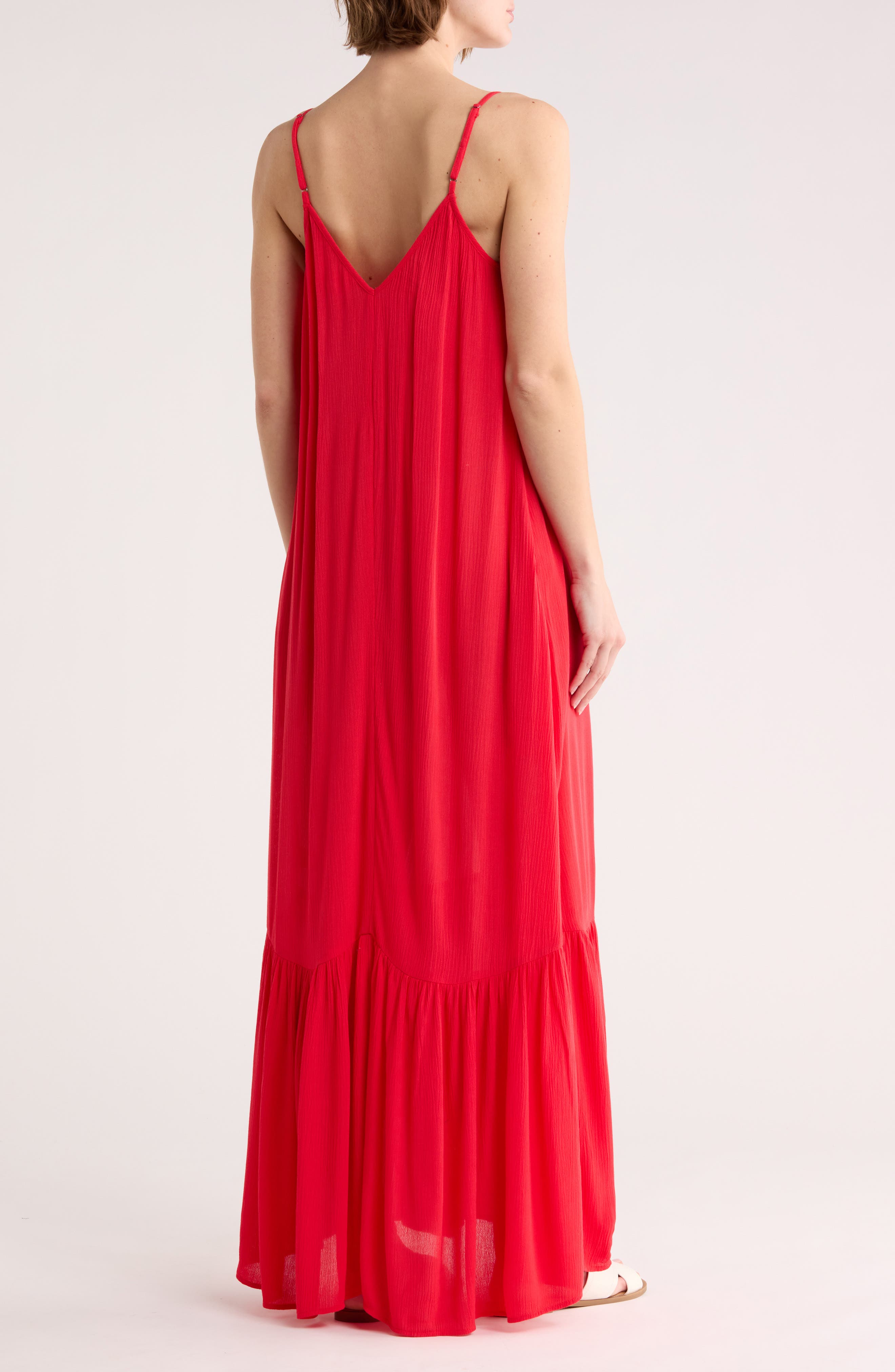 Gauze Tiered Maxi Dress - image 4