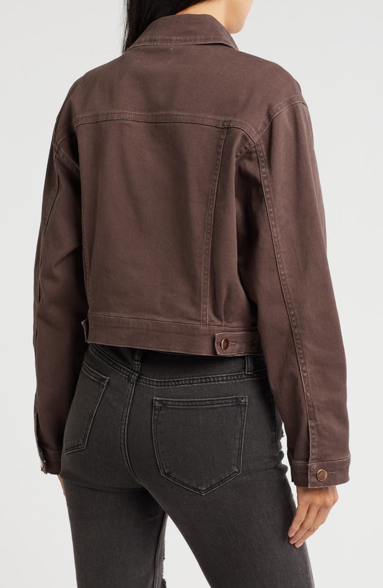 Vigoss Denim Trucker Jacket, Alternate, color,