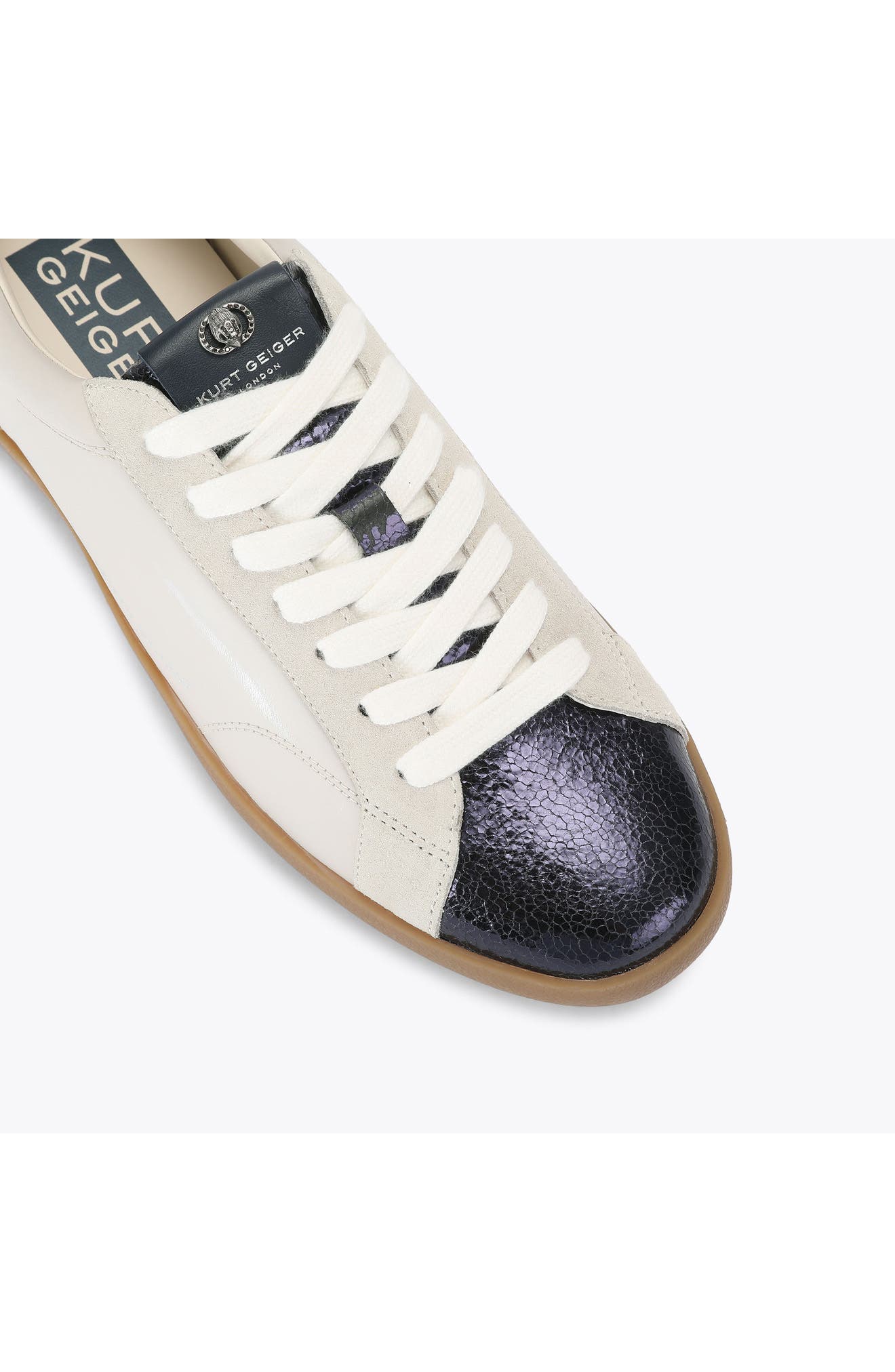 Strand Leather Sneaker, Alternate, color, OPEN WHITE
