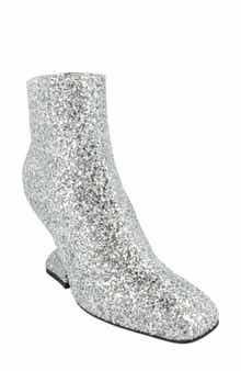 FERRAGAMO Sal 85 Glitter Ankle Boot