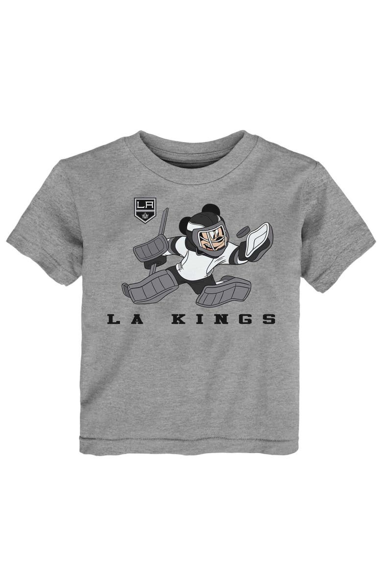 Outerstuff Toddler Black/Heather Gray Vegas Golden Knights Two-Pack Disney Offense Only T-Shirt Set, Alternate, color, Black