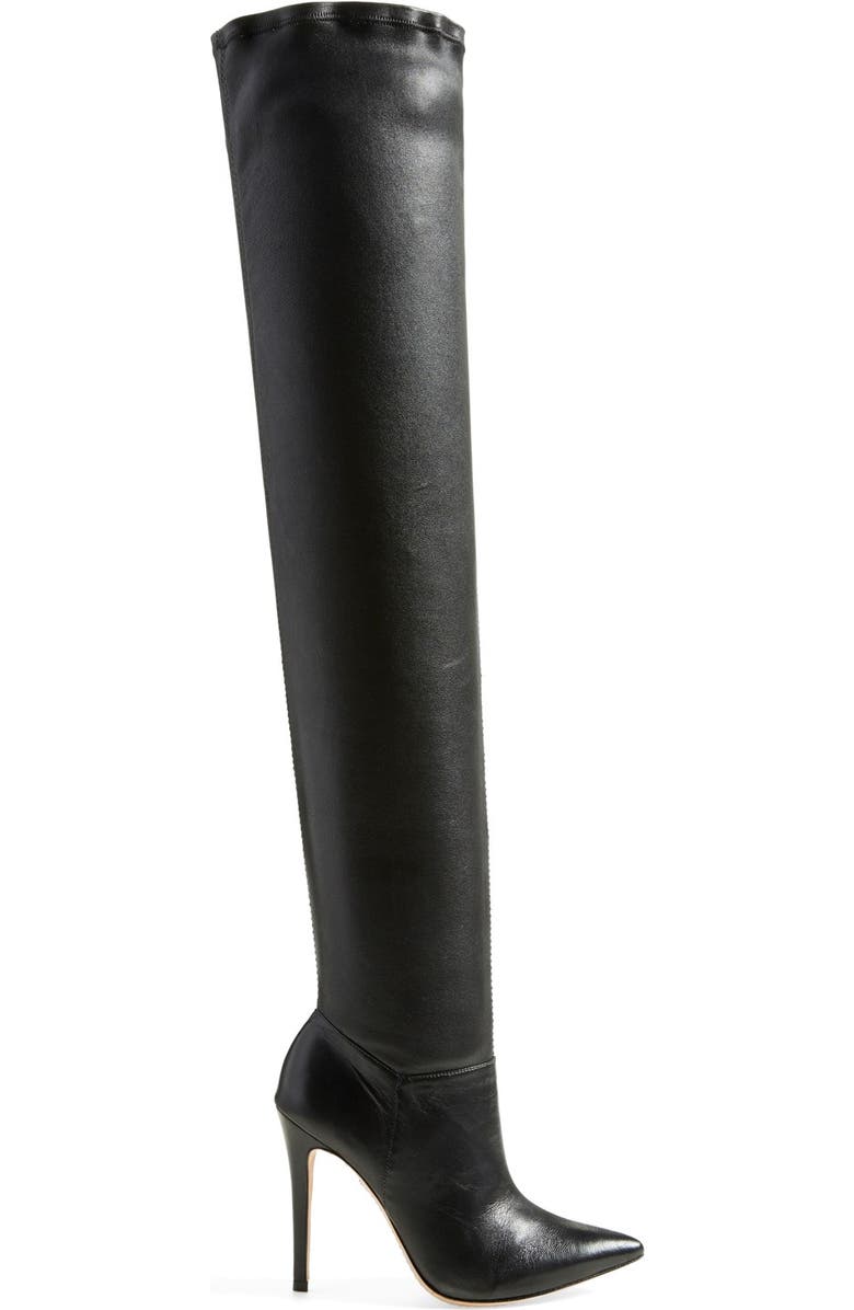 Alice + Olivia 'Dae' Over the Knee Boot, Alternate, color,