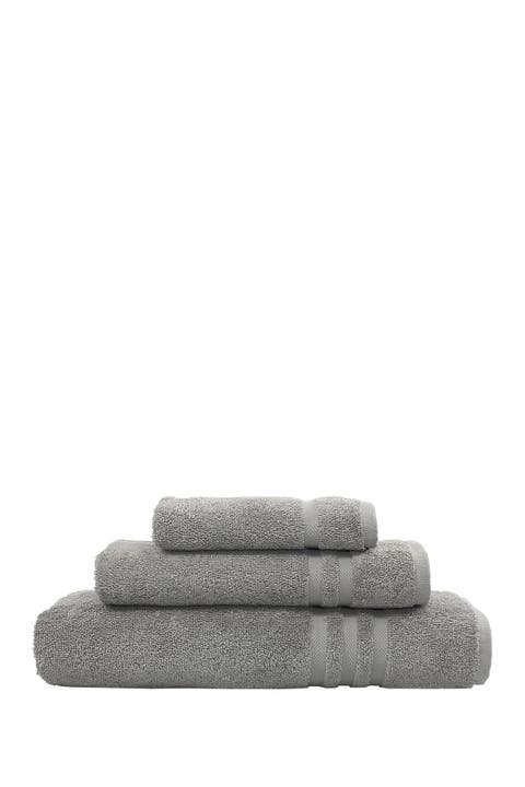 Denzi 3-Piece Towel Set - Dark Grey