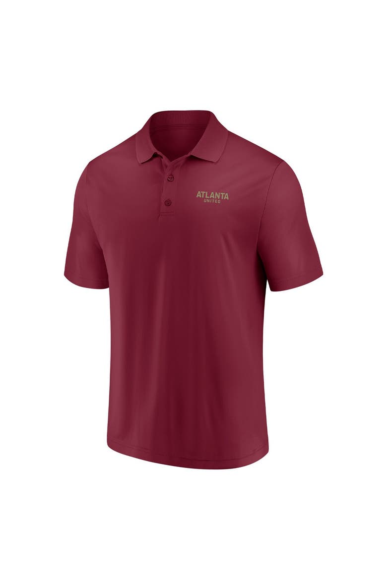 Men's Fanatics Branded Red/Gray Atlanta United FC Iconic Polo Combo Set, Alternate, color, Red