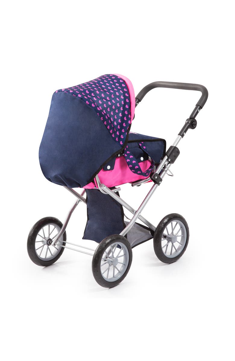 Bayer Design Baby Doll City Star Pram in Polka Dots, Alternate, color, Multicolored