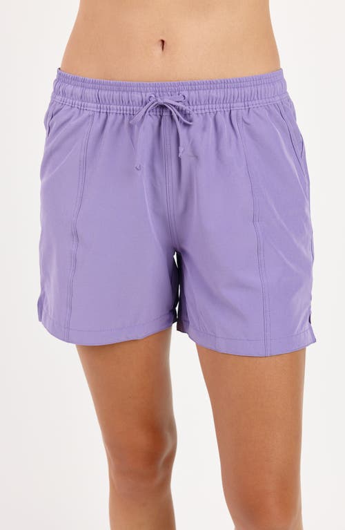 Calypsa Women's 4" Board Shorts In Purple