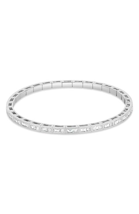 18K Gold Gatsby Natural Diamond Stretch Bracelet