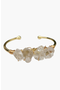  Clear Quartz / Yellow Gold