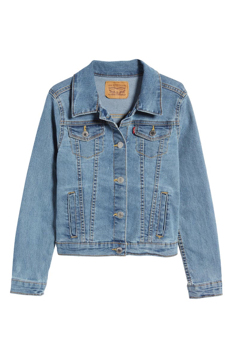 Levi's<sup>®</sup> Levi's Denim Trucker Jacket, Main, color, 